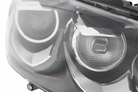 Full LED prednja svjetla SEQ žmigavci (crna) / / VW Scirocco (2008-08.2014), LPVWZ2