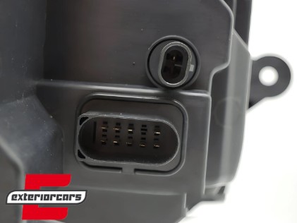Full LED prednja svjetla SEQ žmigavci (crna) / VW T6 (2015-2019), LPVWX8