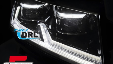 Full LED prednja svjetla SEQ žmigavci (crna) / VW T6.1 (2020-2023), LPVWX9