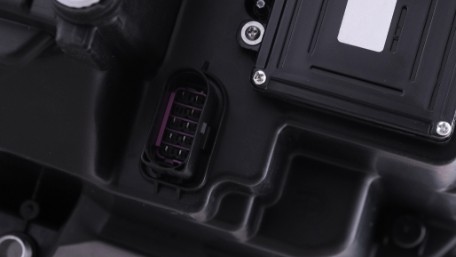 Full LED prednja svjetla SEQ žmigavci (crna/chrome) / VW Transporter Caravelle Multivan T5.1 Facelift (2010-2015), LPVX31