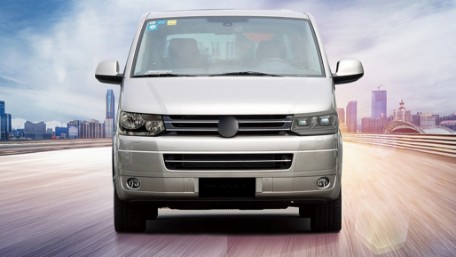 Full LED prednja svjetla SEQ žmigavci (crna/chrome) / VW Transporter Caravelle Multivan T5.1 Facelift (2010-2015), LPVX31