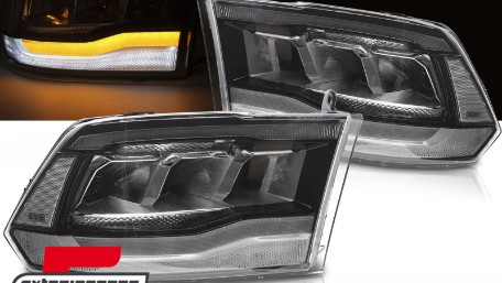 Full LED prednja svjetla SEQ žmigavci / DODGE RAM (2009-2018), LPDO28