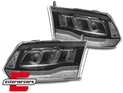 Full LED prednja svjetla SEQ žmigavci / DODGE RAM (2009-2018), LPDO28