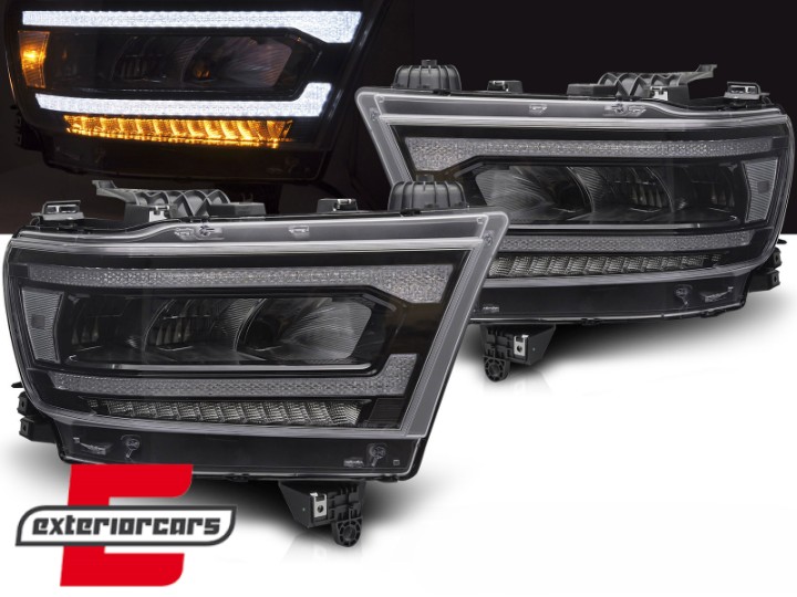 Full LED prednja svjetla SEQ žmigavci / DODGE RAM (2019-2022), LPDO27
