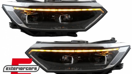Full LED prednja svjetla SEQ žmigavci Facelift 2020 look / VW Passat B8 3G (2014-2019), LPVX14