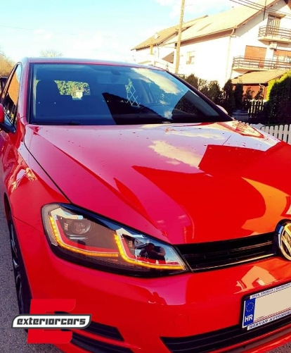 Full LED prednja svjetla SEQ žmigavci Facelift G7.5 GTI look / VW Golf 7 VII (2012-2017), LPVWZ0