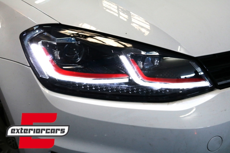 Full LED prednja svjetla SEQ žmigavci Facelift G7.5 GTI look / VW Golf 7 VII (2012-2017), LPVWZ0