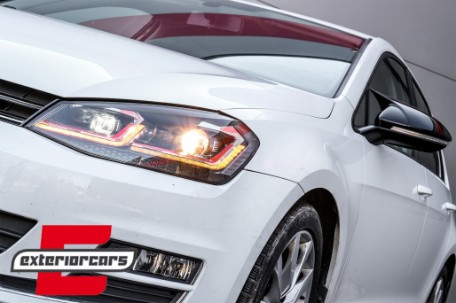 Full LED prednja svjetla SEQ žmigavci Facelift G7.5 GTI look / VW Golf 7 VII (2012-2017), LPVWZ0