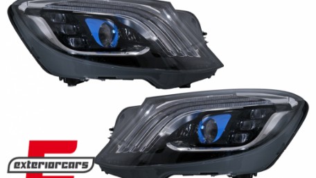 Full LED prednja svjetla SEQ žmigavci Facelift look / Mercedes S-klasa W222 (2013-2017), LPMEE9