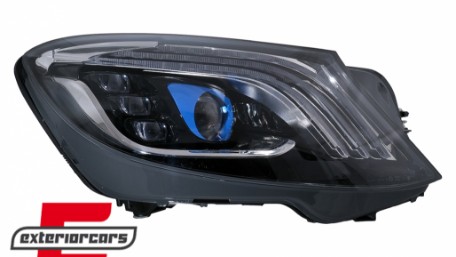 Full LED prednja svjetla SEQ žmigavci Facelift look / Mercedes S-klasa W222 (2013-2017), LPMEE9