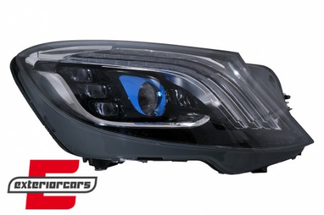 Full LED prednja svjetla SEQ žmigavci Facelift look / Mercedes S-klasa W222 (2013-2017), LPMEE9