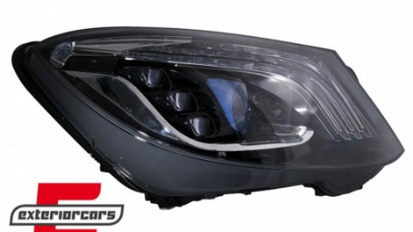 Full LED prednja svjetla SEQ žmigavci Facelift look / Mercedes S-klasa W222 (2013-2017), LPMEE9