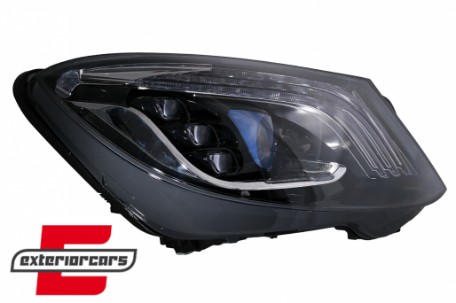 Full LED prednja svjetla SEQ žmigavci Facelift look / Mercedes S-klasa W222 (2013-2017), LPMEE9