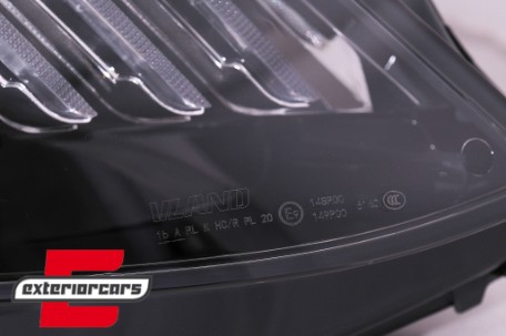 Full LED prednja svjetla SEQ žmigavci Facelift look / Mercedes S-klasa W222 (2013-2017), LPMEE9