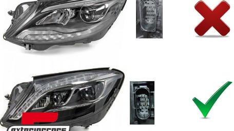 Full LED prednja svjetla SEQ žmigavci Facelift look / Mercedes S-klasa W222 (2013-2017), LPMEE9