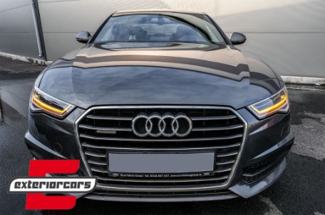 Full LED prednja svjetla SEQ žmigavci Facelift Matrix dizajn / Audi A6 4G C7 (2011-2018), LPAUH5