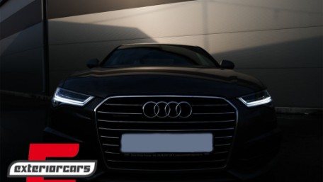 Full LED prednja svjetla SEQ žmigavci Facelift Matrix dizajn / Audi A6 4G C7 (2011-2018), LPAUH5