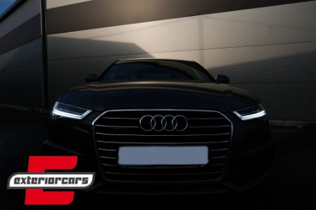 Full LED prednja svjetla SEQ žmigavci Facelift Matrix dizajn / Audi A6 4G C7 (2011-2018), LPAUH5