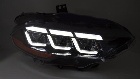 Full LED prednja svjetla SEQ žmigavci / Ford Mustang VI Facelift (2018-2023), LPFOD9