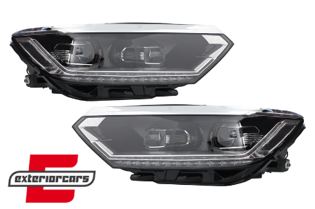 Full LED prednja svjetla SEQ žmigavci Matrix look / VW Passat B8 3G (2014-2019), LPVX13