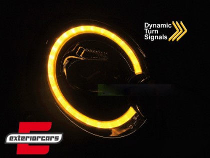 Full LED prednja svjetla SEQ žmigavci / MINI COOPER R55 R56 R57 R58 R59 (2006-2015), LPMC21
