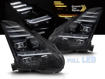 Full LED prednja svjetla SEQ žmigavci / Nissan GT-R (2008-2023), LPNI11