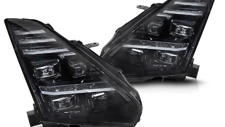 Full LED prednja svjetla SEQ žmigavci / Nissan GT-R (2008-2023), LPNI11