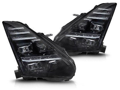 Full LED prednja svjetla SEQ žmigavci / Nissan GT-R (2008-2023), LPNI11
