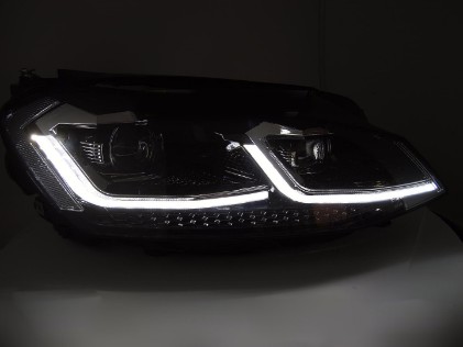 Full LED prednja svjetla SEQ žmigavci R line look / VW Golf 7.5 Facelift (2017-2019), LPVX11