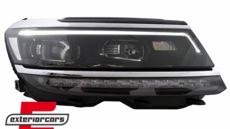 Full LED prednja svjetla SEQ žmigavci R-line Matrix dizajn / VW Tiguan II Mk2 (2016-2019), LPVX24