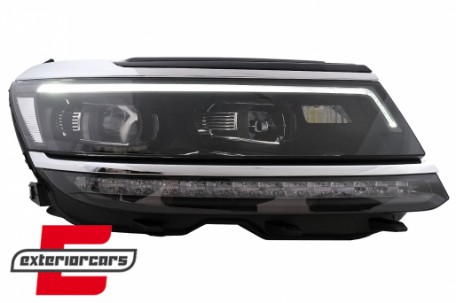 Full LED prednja svjetla SEQ žmigavci R-line Matrix dizajn / VW Tiguan II Mk2 (2016-2019), LPVX24