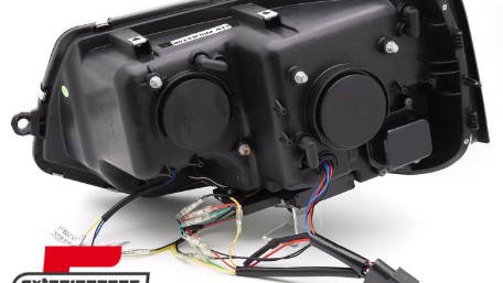 Full LED prednja svjetla SEQ žmigavci T6 look (chrome) / VW Transporter Caravelle Multivan T5.1 Facelift (2010-2015), LPVWY7