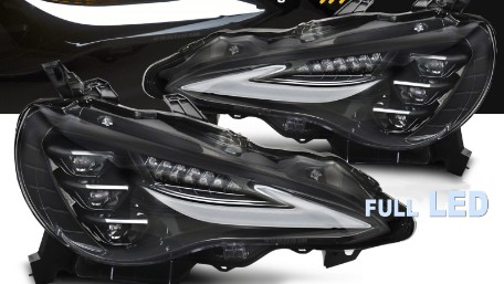 Full LED prednja svjetla SEQ žmigavci  / Toyota GT86 Subaru BRZ (2012-2021), LPTO45