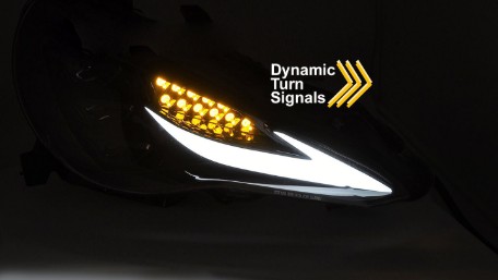 Full LED prednja svjetla SEQ žmigavci  / Toyota GT86 Subaru BRZ (2012-2021), LPTO45