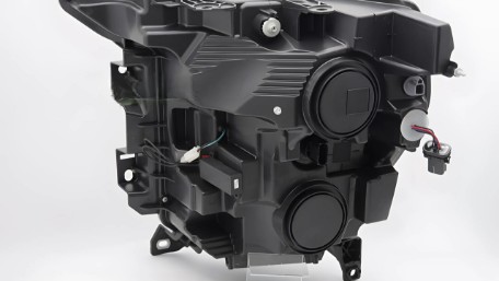 Full LED prednja svjetla SEQ žmigavci TubeLight dizajn (crna) / FORD F150 Mk14 (2020-2023), LPFOC2