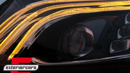Full LED prednja svjetla SEQ žmigavci W222 Facelift dizajn / Mercedes C-klasa W205 S205 (2014-2020), LPMEE8