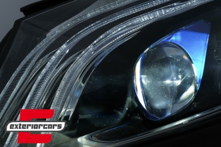 Full LED prednja svjetla SEQ žmigavci W222 Facelift dizajn / Mercedes C-klasa W205 S205 (2014-2020), LPMEE8