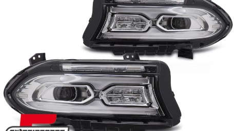 Full LED prednja svjetla TruDRL (chrome) / Dodge Charger (2014-2023), LPDO44