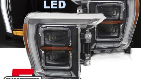 Full LED prednja svjetla TruDRL dizajn (crna) / FORD F150 Mk14 (2020-2023), LPFOA5