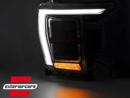 Full LED prednja svjetla TruDRL dizajn (crna) / FORD F150 Mk14 (2020-2023), LPFOA5