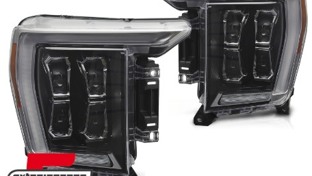 Full LED prednja svjetla TruDRL dizajn (crna) / FORD F150 Mk14 (2020-2023), LPFOA6