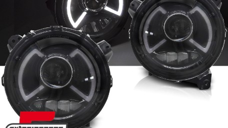 Full LED prednja svjetla TruDRL dizajn / Jeep Wrangler IV JL/JLU (2018-2023), LPCH40