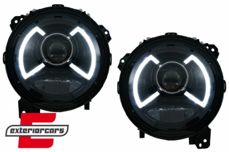 Full LED prednja svjetla TruDRL dizajn / Jeep Wrangler IV JL/JLU (2018-2023), LPCH40