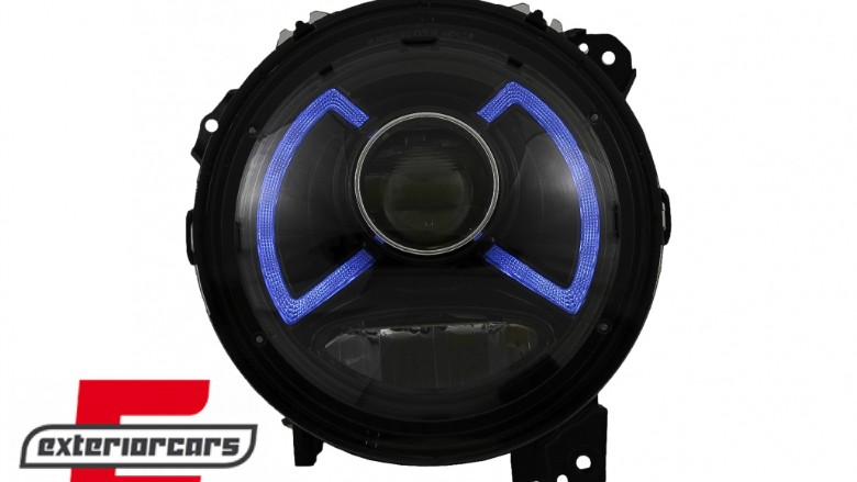 Full LED prednja svjetla TruDRL dizajn / Jeep Wrangler IV JL/JLU (2018-2023), LPCH40