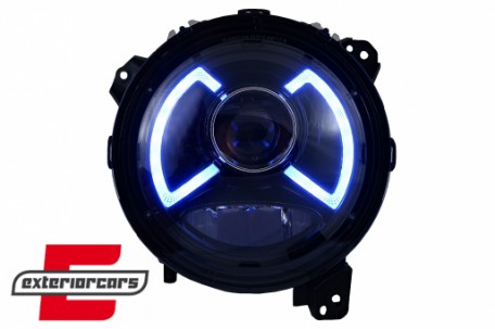 Full LED prednja svjetla TruDRL dizajn / Jeep Wrangler IV JL/JLU (2018-2023), LPCH40