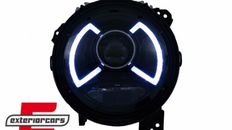 Full LED prednja svjetla TruDRL dizajn / Jeep Wrangler IV JL/JLU (2018-2023), LPCH40