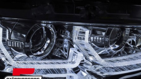 Full LED prednja svjetla TruDRL SEQ žmigavci (chrome) / Honda Civic Mk10 (2016-2021) Limuzina & Hatchback, LPHO38