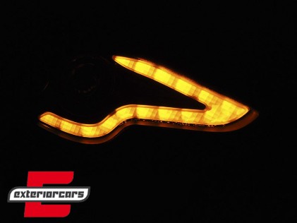 Full LED prednja svjetla TubeLight dizajn (crna) / Lexus IS XE30 (2013-2016), LPLE08