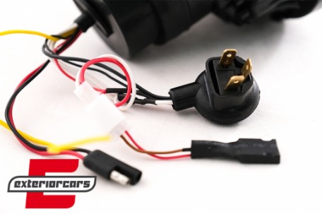 Full LED prednji farovi Angel Eye za pretvorbu u 2018 model / Jeep Wrangler JK (2007-2017), HLJEWJKLED