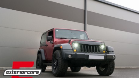 Full LED prednji farovi Ang
el Eye za pretvorbu u 2018 model / Jeep Wrangler JK (2007-2017), HLJEWJKLED
